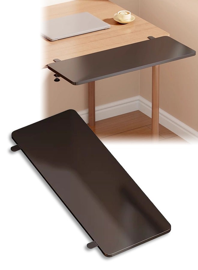 DUNISO Desktop Extension Board,Punch-Free, Ergonomic Desk Extender Tray - Clamp-on Extension Shelf for Computer Arm Support for Home Office Comfort & Productivity ﻿ - Image 1